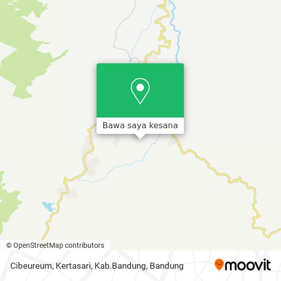 Peta Cibeureum, Kertasari, Kab.Bandung
