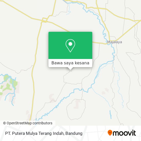 Peta PT. Putera Mulya Terang Indah