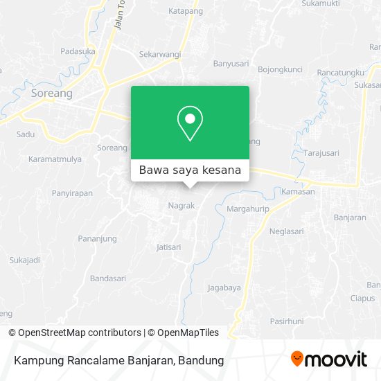 Peta Kampung Rancalame Banjaran