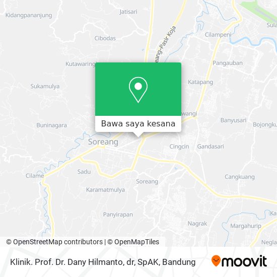 Peta Klinik. Prof. Dr. Dany Hilmanto, dr, SpAK