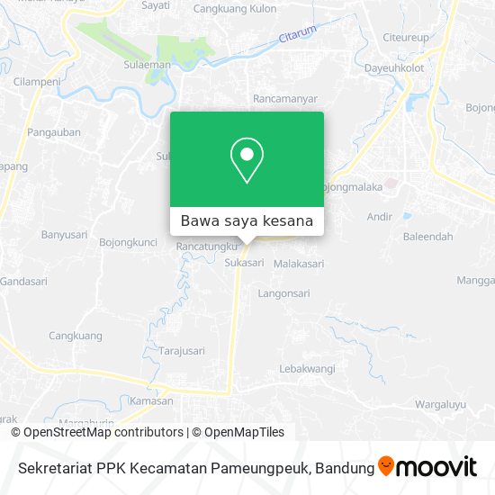 Peta Sekretariat PPK Kecamatan Pameungpeuk