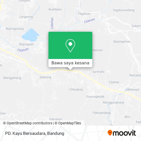 Peta PD. Kayu Bersaudara