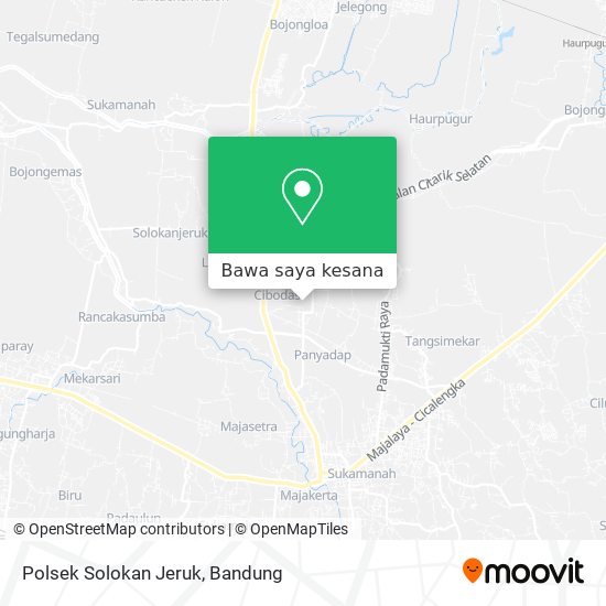 Peta Polsek Solokan Jeruk