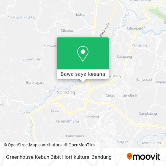 Peta Greenhouse Kebun Bibit Hortikultura