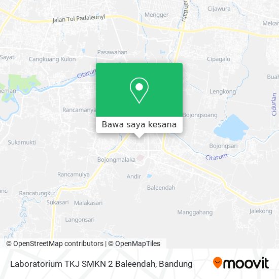 Peta Laboratorium TKJ SMKN 2 Baleendah