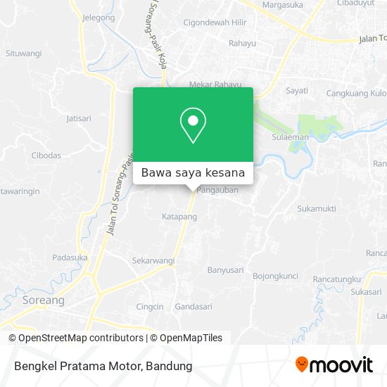Peta Bengkel Pratama Motor