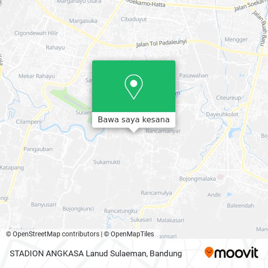 Peta STADION ANGKASA Lanud Sulaeman