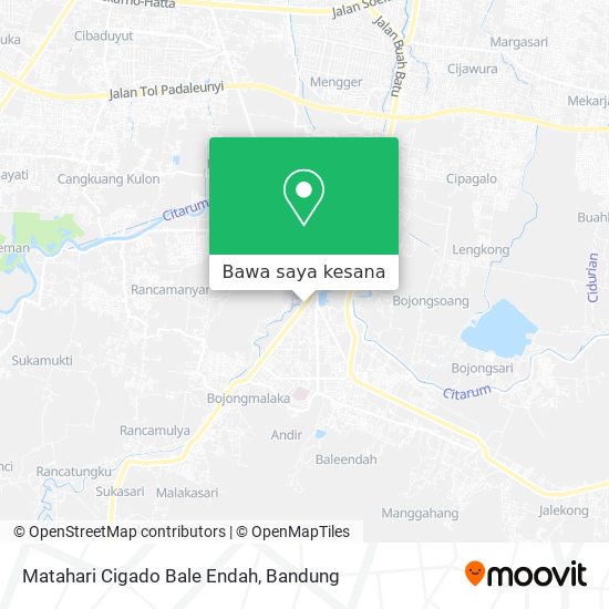 Peta Matahari Cigado Bale Endah
