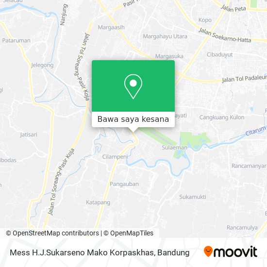 Peta Mess H.J.Sukarseno Mako Korpaskhas