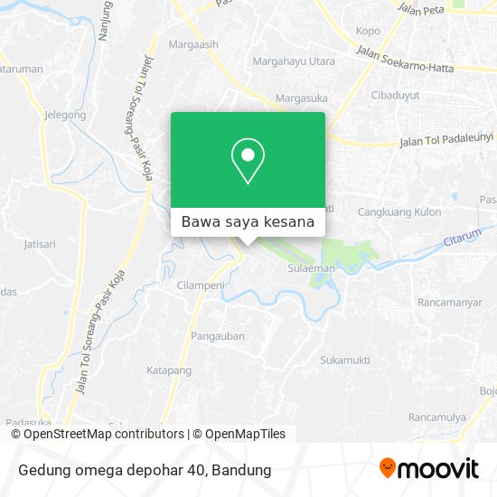 Peta Gedung omega depohar 40