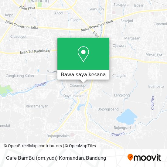 Peta Cafe BamBu (om.yudi) Komandan