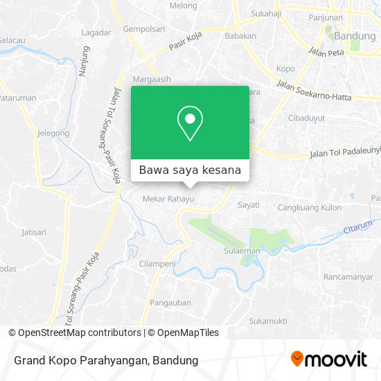 Peta Grand Kopo Parahyangan