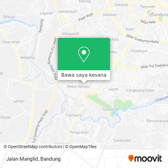 Peta Jalan Manglid