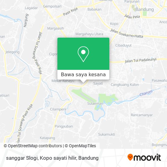 Peta sanggar Slogi, Kopo sayati hilir