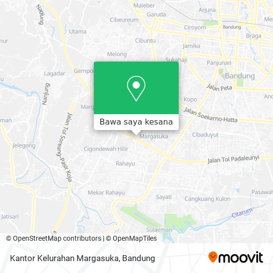 Peta Kantor Kelurahan Margasuka