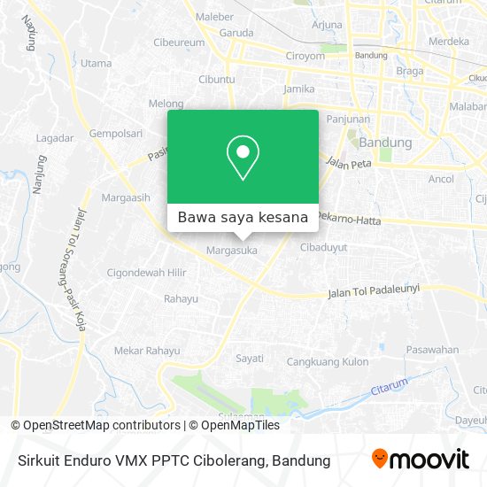 Peta Sirkuit Enduro VMX PPTC Cibolerang