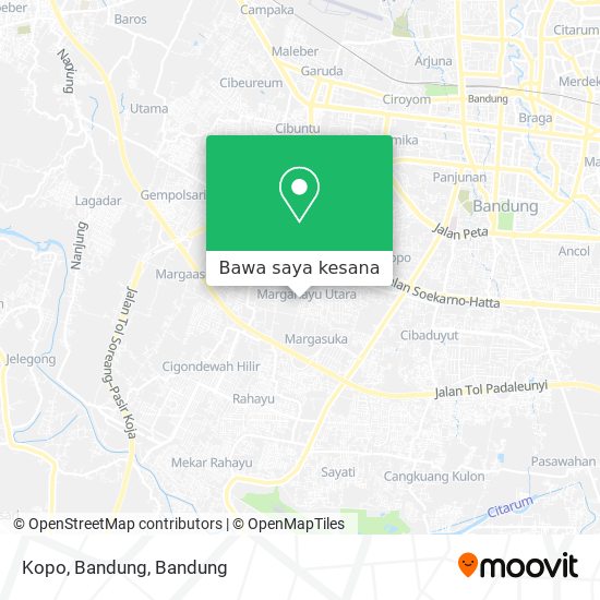 Peta Kopo, Bandung