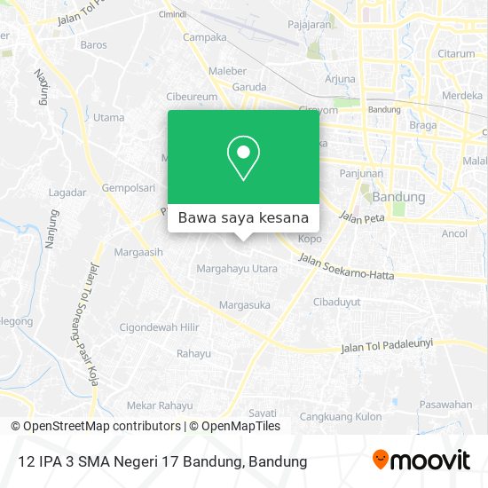 Peta 12 IPA 3 SMA Negeri 17 Bandung