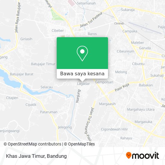 Peta Khas Jawa Timur