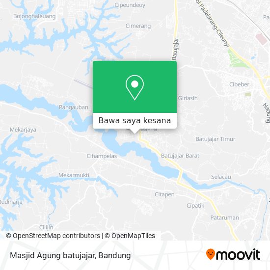 Peta Masjid Agung batujajar