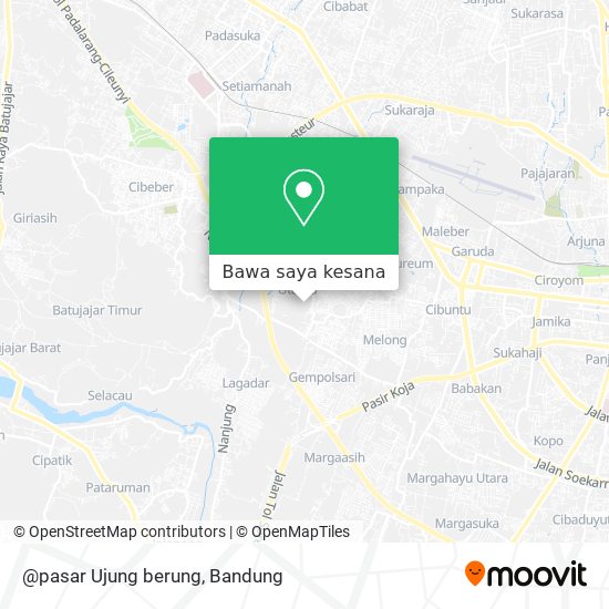 Peta @pasar Ujung berung