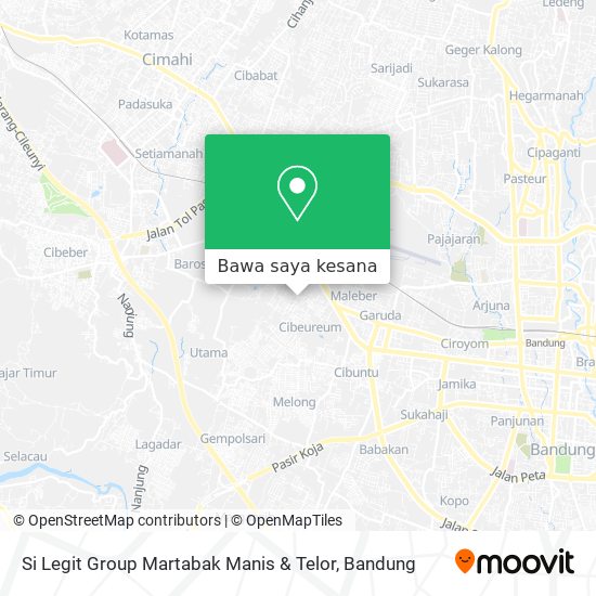 Peta Si Legit Group Martabak Manis & Telor