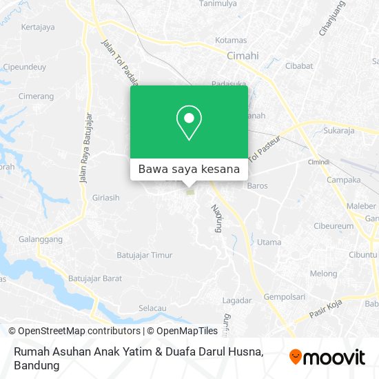Peta Rumah Asuhan Anak Yatim & Duafa Darul Husna