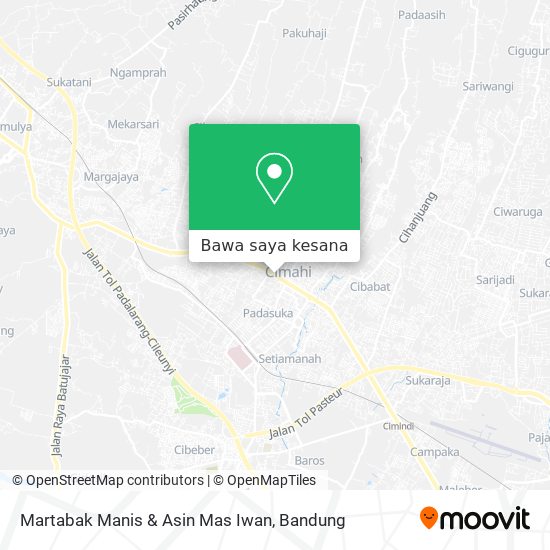 Peta Martabak Manis & Asin Mas Iwan