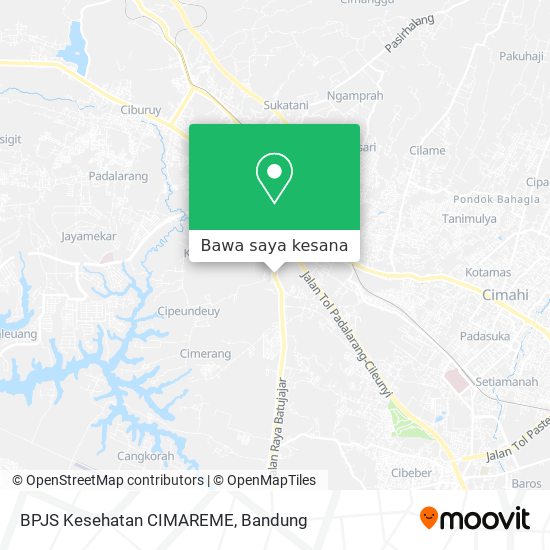 Peta BPJS Kesehatan CIMAREME