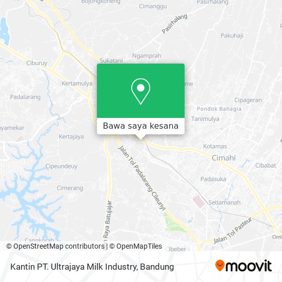 Peta Kantin PT. Ultrajaya Milk Industry