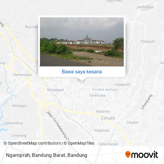 Peta Ngamprah, Bandung Barat