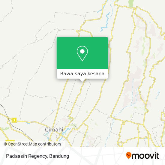 Peta Padaasih Regency
