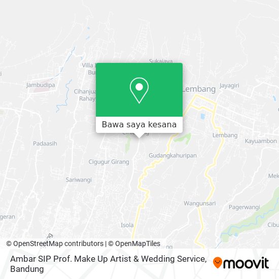Peta Ambar SIP Prof. Make Up Artist & Wedding Service
