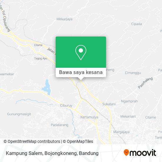 Peta Kampung Salem, Bojongkoneng