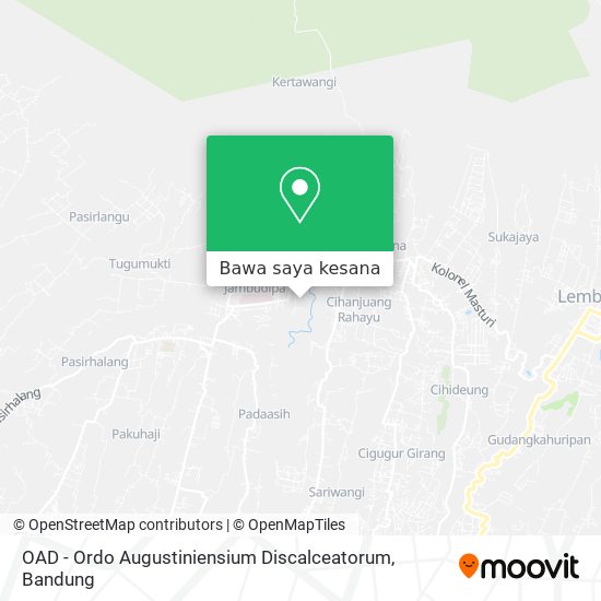 Peta OAD - Ordo Augustiniensium Discalceatorum