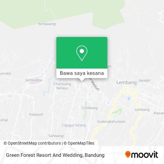 Peta Green Forest Resort And Wedding