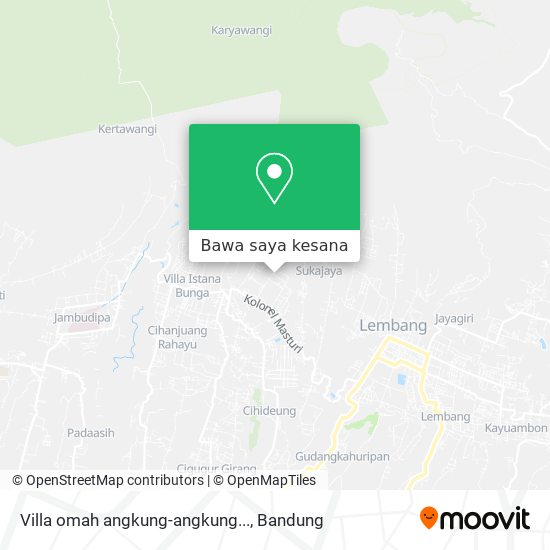 Peta Villa omah angkung-angkung...