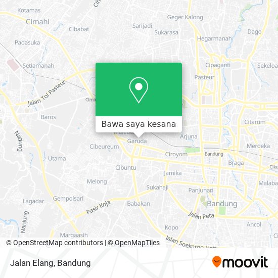 Peta Jalan Elang