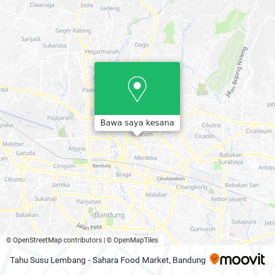 Peta Tahu Susu Lembang - Sahara Food Market
