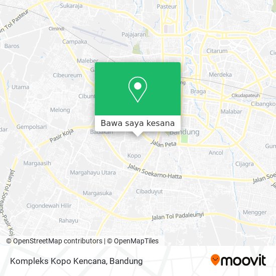 Peta Kompleks Kopo Kencana