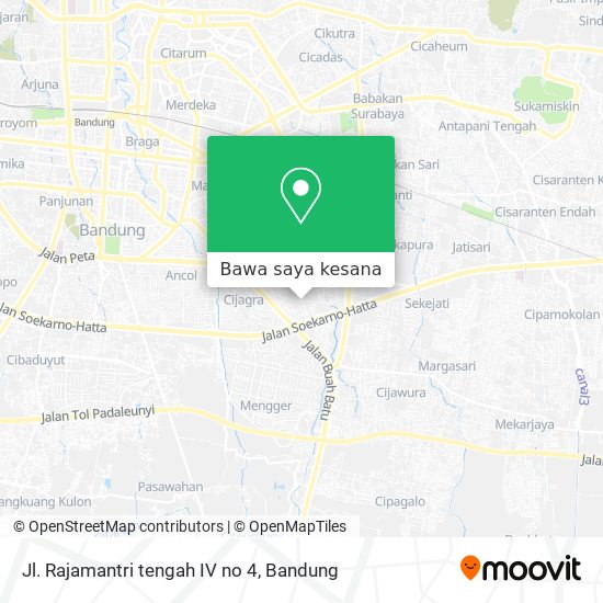 Peta Jl. Rajamantri tengah IV no 4