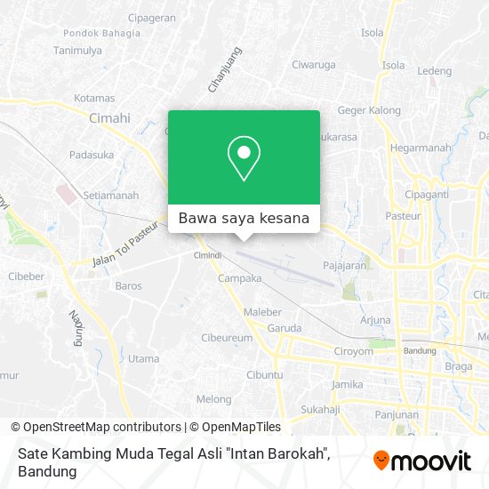 Peta Sate Kambing Muda Tegal Asli "Intan Barokah"