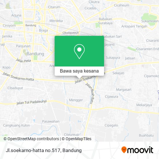Peta Jl.soekarno-hatta no.517