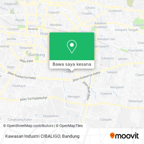Peta Kawasan Industri CIBALIGO