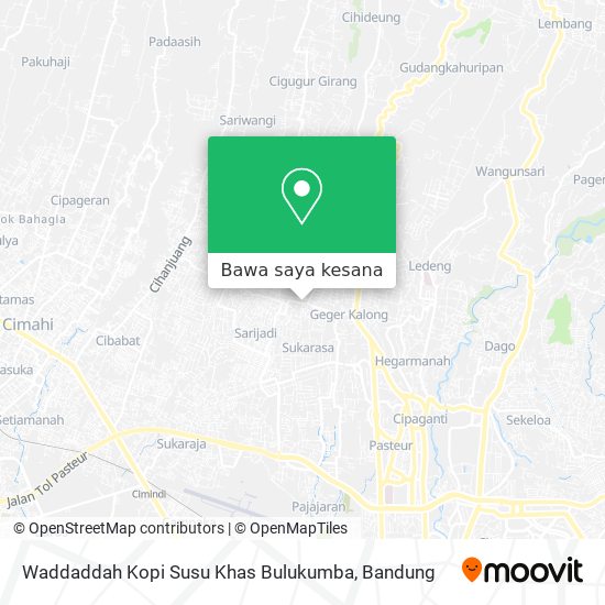 Peta Waddaddah Kopi Susu Khas Bulukumba