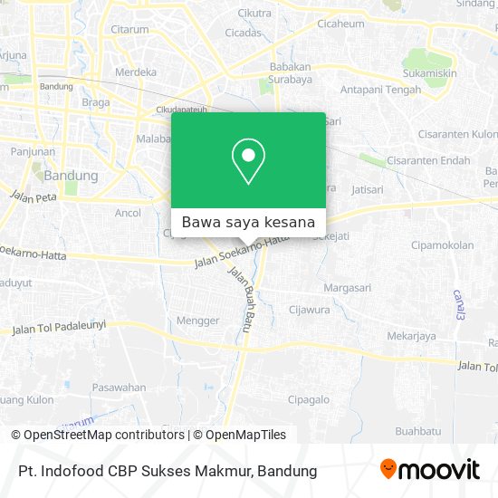 Peta Pt. Indofood CBP Sukses Makmur
