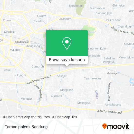 Peta Taman palem