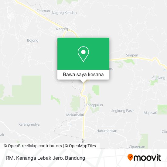 Peta RM. Kenanga Lebak Jero
