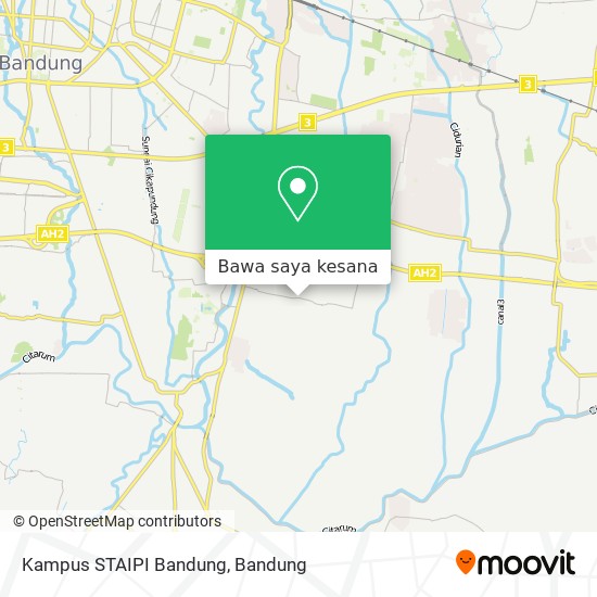 Peta Kampus STAIPI Bandung