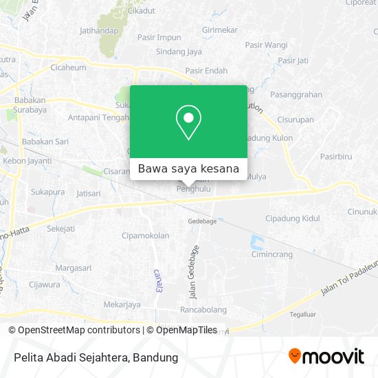 Peta Pelita Abadi Sejahtera